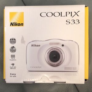 Nikon Waterproof Coolpix S33 Digital Camera